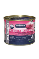 Dr.Clauder's Selected Meat HIRSCH & KARTOFFEL - Karma mokra dla psów JELEŃ & ZIEMNIAKI 200g