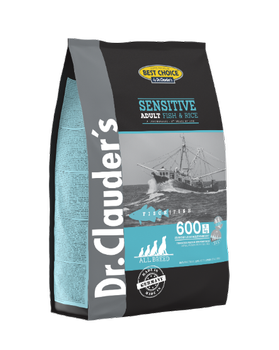 Dr.Clauder's Best Choice SENSITIVE ADULT FISH & RICE - Karma sucha dla psów RYBY & RYŻ 12,5kg