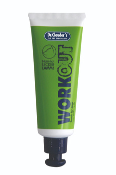 Dr.Clauder's WorkOutSnack mit Lamm - Pasta treningowa dla psów JAGNIĘCINA 100g