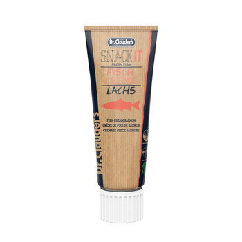 Dr.Clauder's SnackIT Lachscreme - KREM ZE ŚWIEŻEGO ŁOSOSIA dla psów i kotów 75g