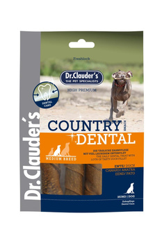 Dr.Clauder's COUNTRY DENTAL SNACK DUCK - Gryzaki dentystyczne KACZKA rozmiar "M"