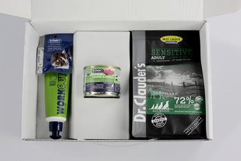 Zestaw prezentowy dla psa Dr.Clauder's JAGNIĘCINA