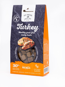 Go Native ESSENTIALS TURKEY - Przysmaki funkcyjne dla psów INDYK 100g