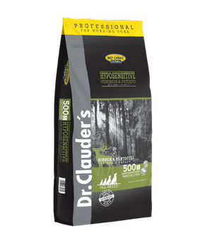 Dr.Clauder's HYPOSENSITIVE HIRSCH & KARTOFFEL - Karma sucha dla wrażliwych psów JELEŃ & ZIEMNIAKI 20kg