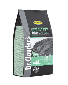 Dr.Clauder's Best Choice SENSITIVE JUNIOR LAMB & RICE - Karma sucha dla szczeniąt JAGNIĘCINA & RYŻ 4kg
