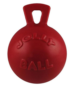 Jolly ball Tug-n-Tos Piłka z uchwytem 20cm czerwona (różne kolory)