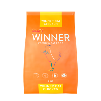 RedMills WINNER CAT CHICKEN - Karma sucha dla dorosłych kotów KURCZAK 2kg