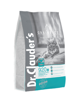 Dr.Clauder's High Premium CAT GRAINFREE - Karma sucha dla kotów BEZZBOŻOWA 400g