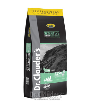 Dr.Clauder's Best Choice SENSITIVE JUNIOR LAMB & RICE - Karma sucha dla szczeniąt JAGNIĘCINA & RYŻ 20kg
