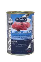 Dr.Clauder's Selected Meat GEFLÜGELHERZEN - Karma mokra dla psów SERCA DROBIOWE 400g